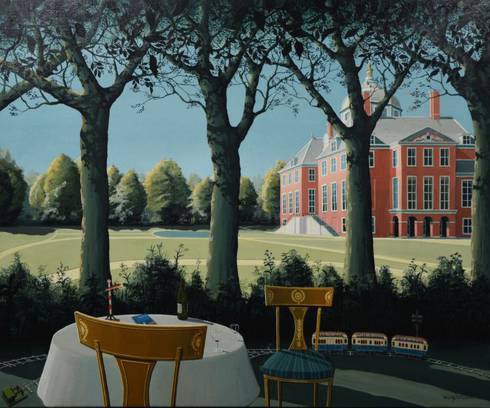 Joop Polder painting Dream of the Past